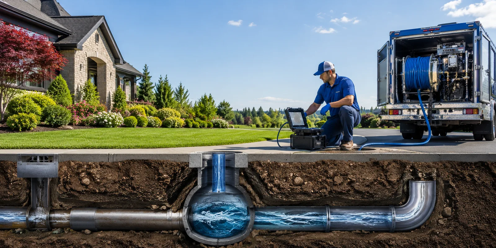 Drainage restoration information for Clarendon, PA